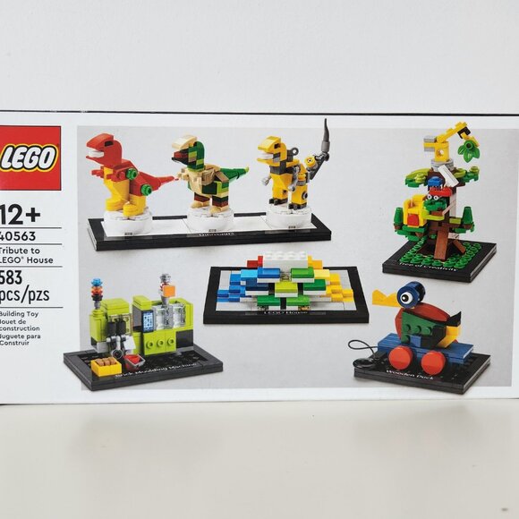 NIB LEGO 40563 Tribute to LEGO House 583pcs FACTORY SEALED! RETIRED! - Picture 1 of 5